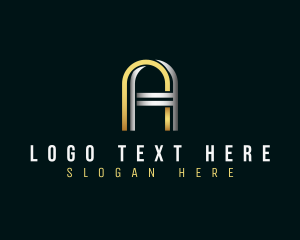 Modern Elegant Brand Letter A logo