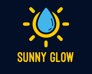 Liquid Sun Lotion logo design