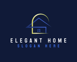 Elegant Realtor Housing logo design