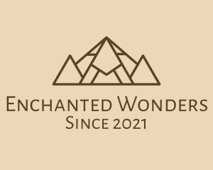 Pyramid Travel Landmark logo