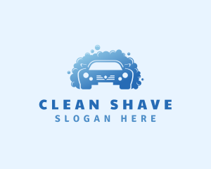 Car Cleaning Suds logo design