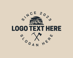 Outdoor Mountain Hiking Business logo