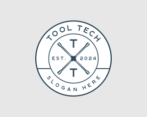 Tire Wrench Tool logo design