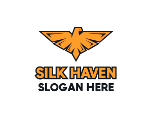 Falcon Hawk Emblem logo design