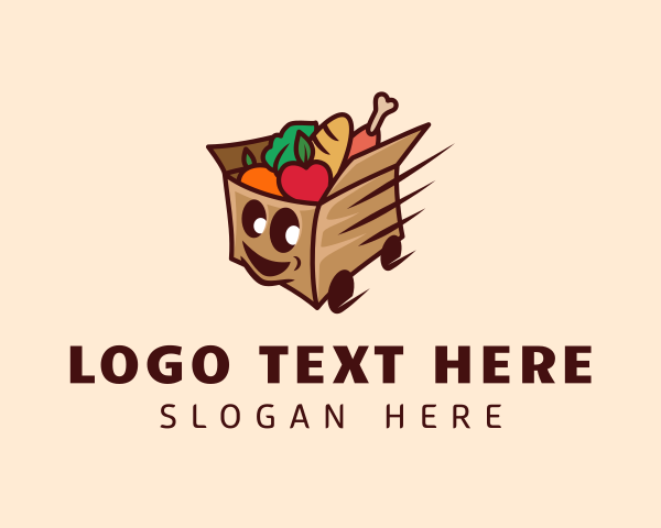 Food Delivery logo example 1