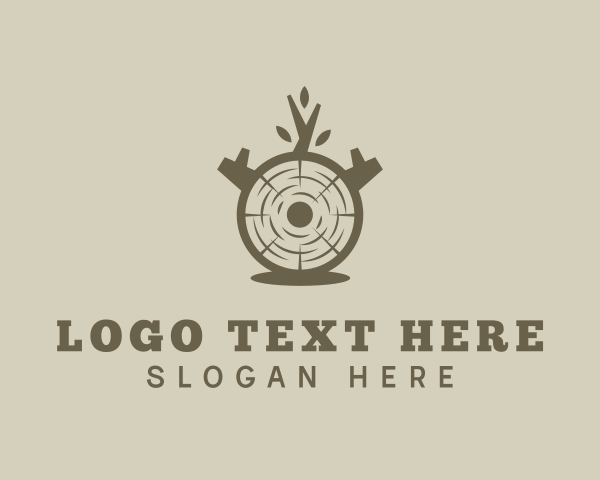 Wood logo example 2