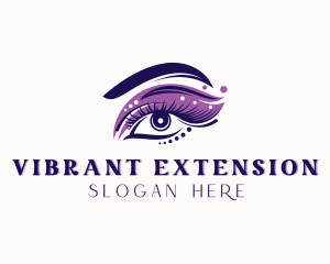 Eye Makeup Salon logo design