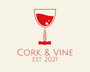 Wine Bar Corkscrew logo