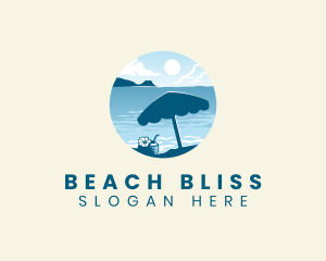 Beach View Resort logo design