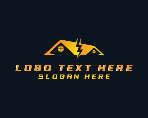 Thunder Bolt Electricity Logo