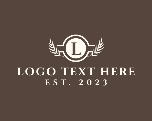 Laurel Leaf logo example 2
