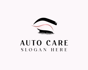 Beauty Salon Eyelashes  logo design