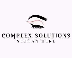 Beauty Salon Eyelashes  logo design