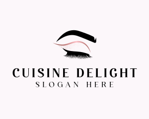 Beauty Salon Eyelashes  logo design