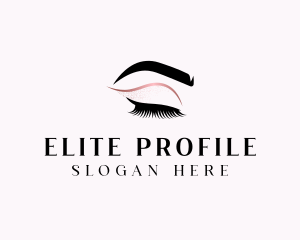 Beauty Salon Eyelashes  logo design