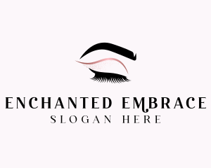 Beauty Salon Eyelashes  logo design