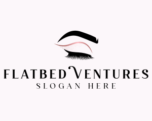 Beauty Salon Eyelashes  logo design