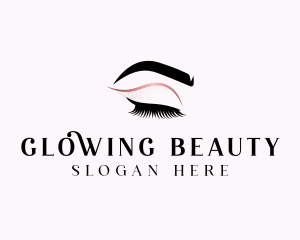 Beauty Salon Eyelashes  logo design