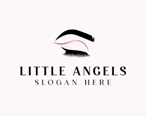 Beauty Salon Eyelashes  logo design