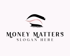 Beauty Salon Eyelashes  logo design