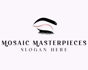 Beauty Salon Eyelashes  logo design