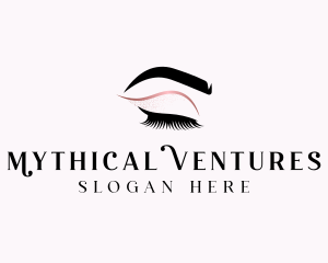 Beauty Salon Eyelashes  logo design