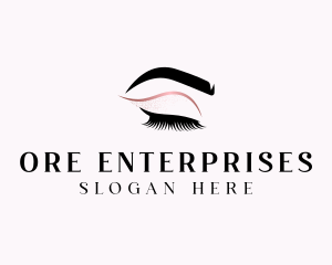 Beauty Salon Eyelashes  logo design