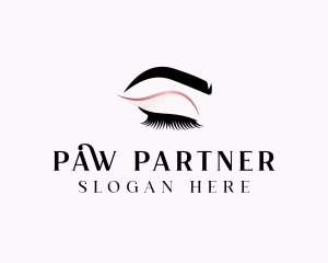 Beauty Salon Eyelashes  logo design