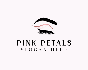 Beauty Salon Eyelashes  logo design