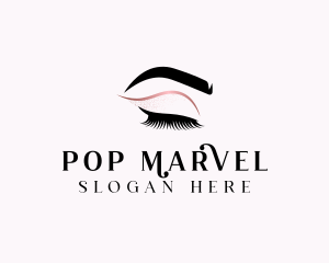 Beauty Salon Eyelashes  logo design