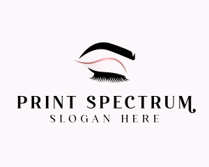 Beauty Salon Eyelashes  logo design