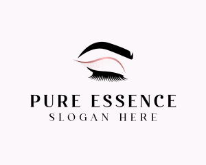 Beauty Salon Eyelashes  logo design