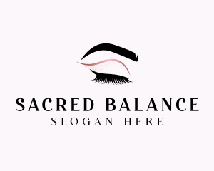 Beauty Salon Eyelashes  logo design