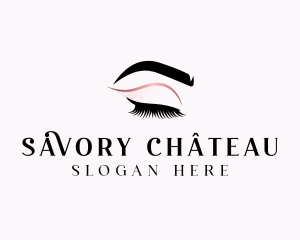 Beauty Salon Eyelashes  logo design