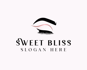 Beauty Salon Eyelashes  logo design