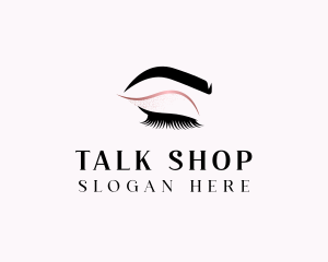 Beauty Salon Eyelashes  logo design