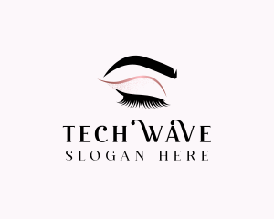 Beauty Salon Eyelashes  logo design