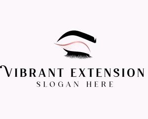 Beauty Salon Eyelashes  logo design