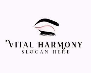 Beauty Salon Eyelashes  logo design