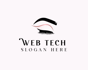 Beauty Salon Eyelashes  logo design