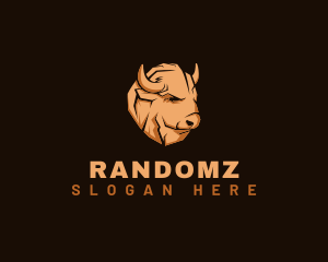Bison Animal Livestock logo