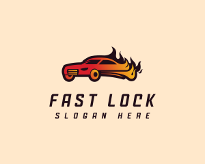 Fast Sports Car logo design