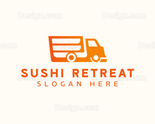 Trucking Delivery Logistics Logo