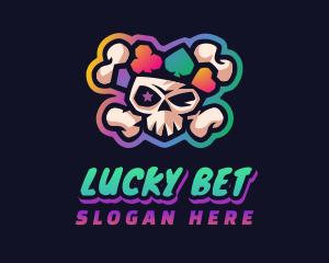 Gaming Casino Skull logo