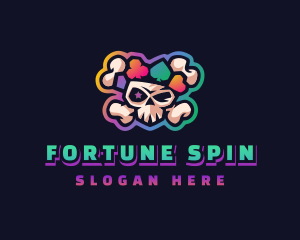 Gaming Casino Skull logo