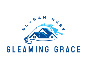 Sparkling Cleaning Equipment logo design