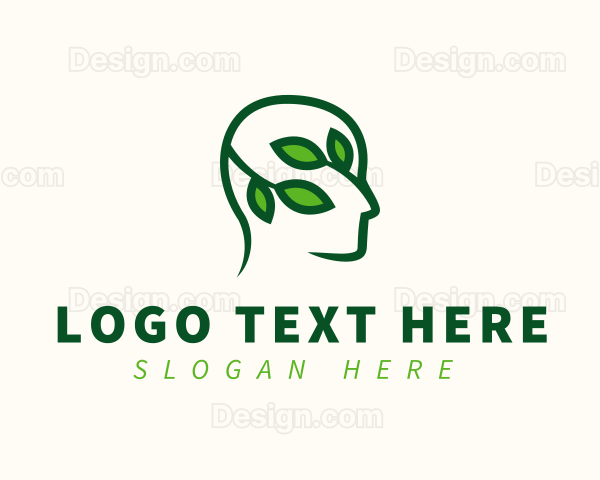 Nature Plant Head Logo