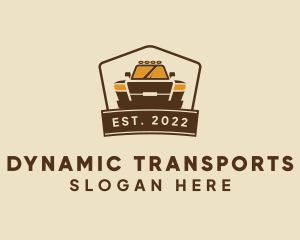 Brown Truck Forwarding logo design