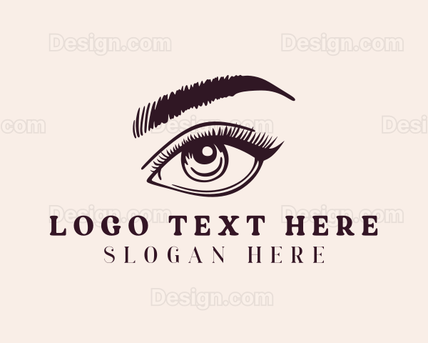 Beauty Eye Eyelash Logo