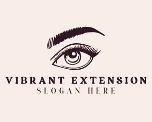 Beauty Eye Eyelash logo design